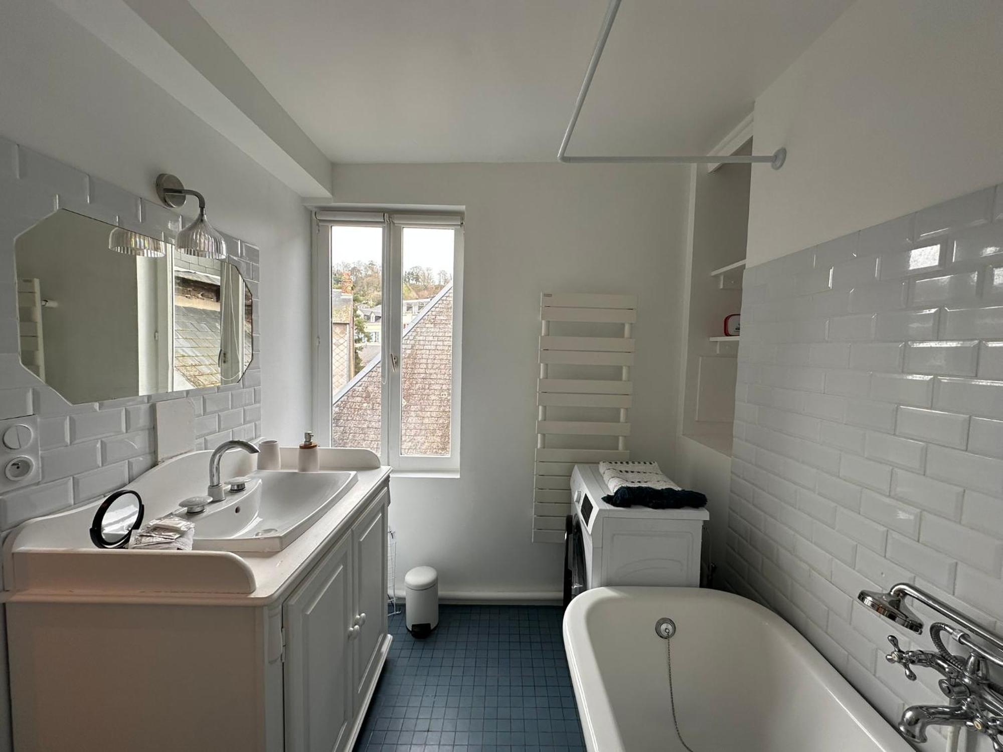 Large Apartment In City Center Honfleur Bagian luar foto